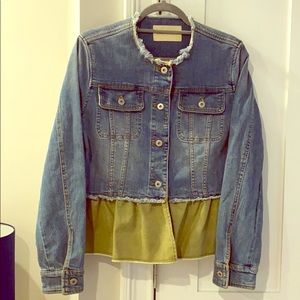 Anthropologie Jean Jacket
